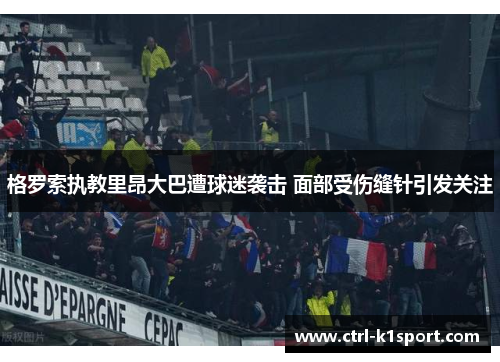 格罗索执教里昂大巴遭球迷袭击 面部受伤缝针引发关注