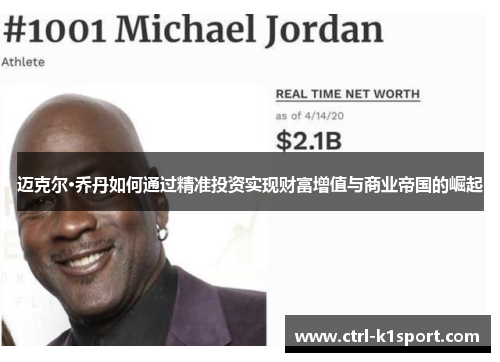 迈克尔·乔丹如何通过精准投资实现财富增值与商业帝国的崛起